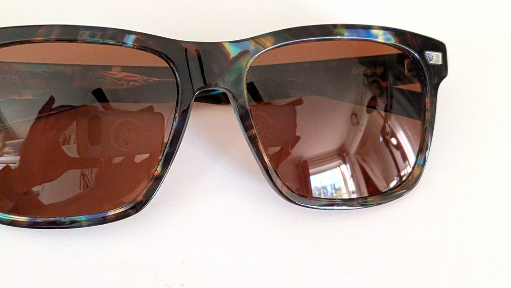 Costa Del Mar Aransas ARA 204 Polarized Sunglasses Blue Tortoise Amber Copper